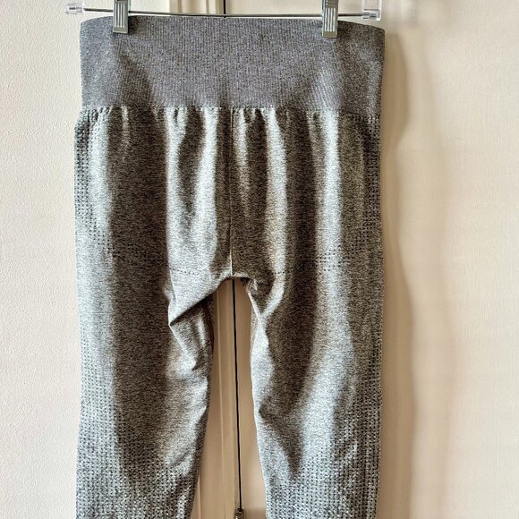 Gymshark Vital Seamless Leggings - Khaki Marl - Size M - Picture 6 of 8